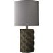 Sophia 22.75 inch Green Table Lamp Portable Light