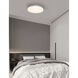 Elio LED 15.7 inch Matte White Flush Mount Ceiling Light