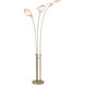 Aerial 79.4 inch 60.00 watt Modern Brass Torchiere Portable Light