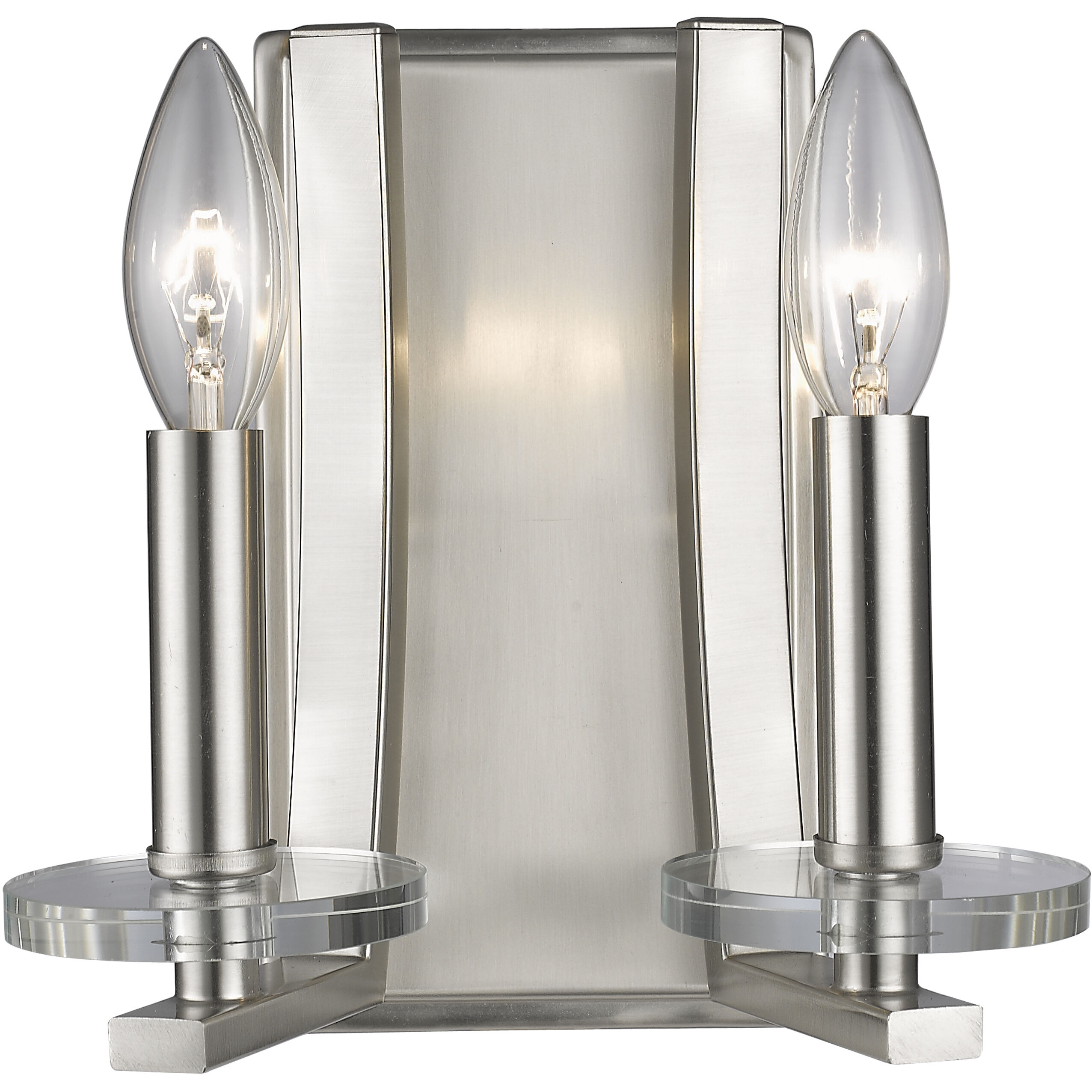 Verona 2 Light 8.5 inch Brushed Nickel Wall Sconce Wall Light