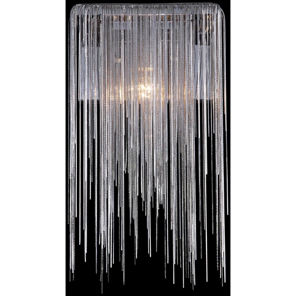 Fountain Ave. Wall Sconce Wall Light in Chrome