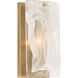 Veil Wall Sconce Wall Light in Legacy Brass