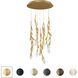 Signature Secret Garden LED 17 inch Heirloom Bronze Multi-Light Pendant Ceiling Light