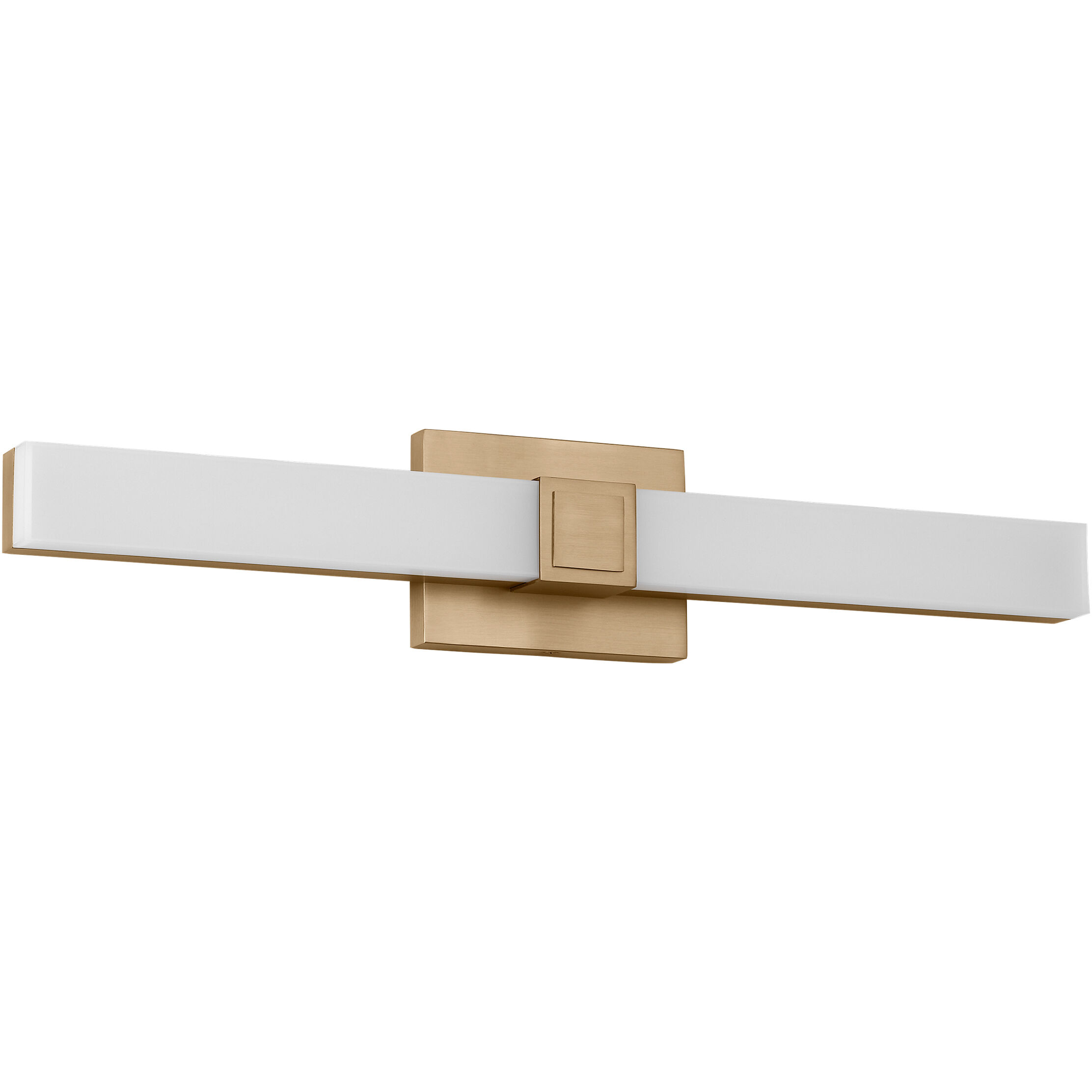 Fentress LED 24 inch Satin Brass Vanity Light Wall Light