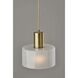 Rhodes 9 inch Antique Brass Pendant Ceiling Light