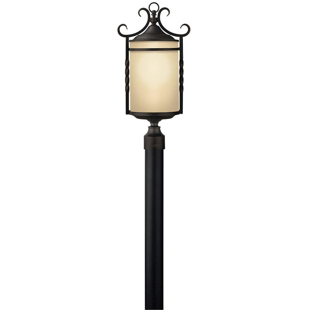 Casa 3 Light 12.00 inch Post Light & Accessory