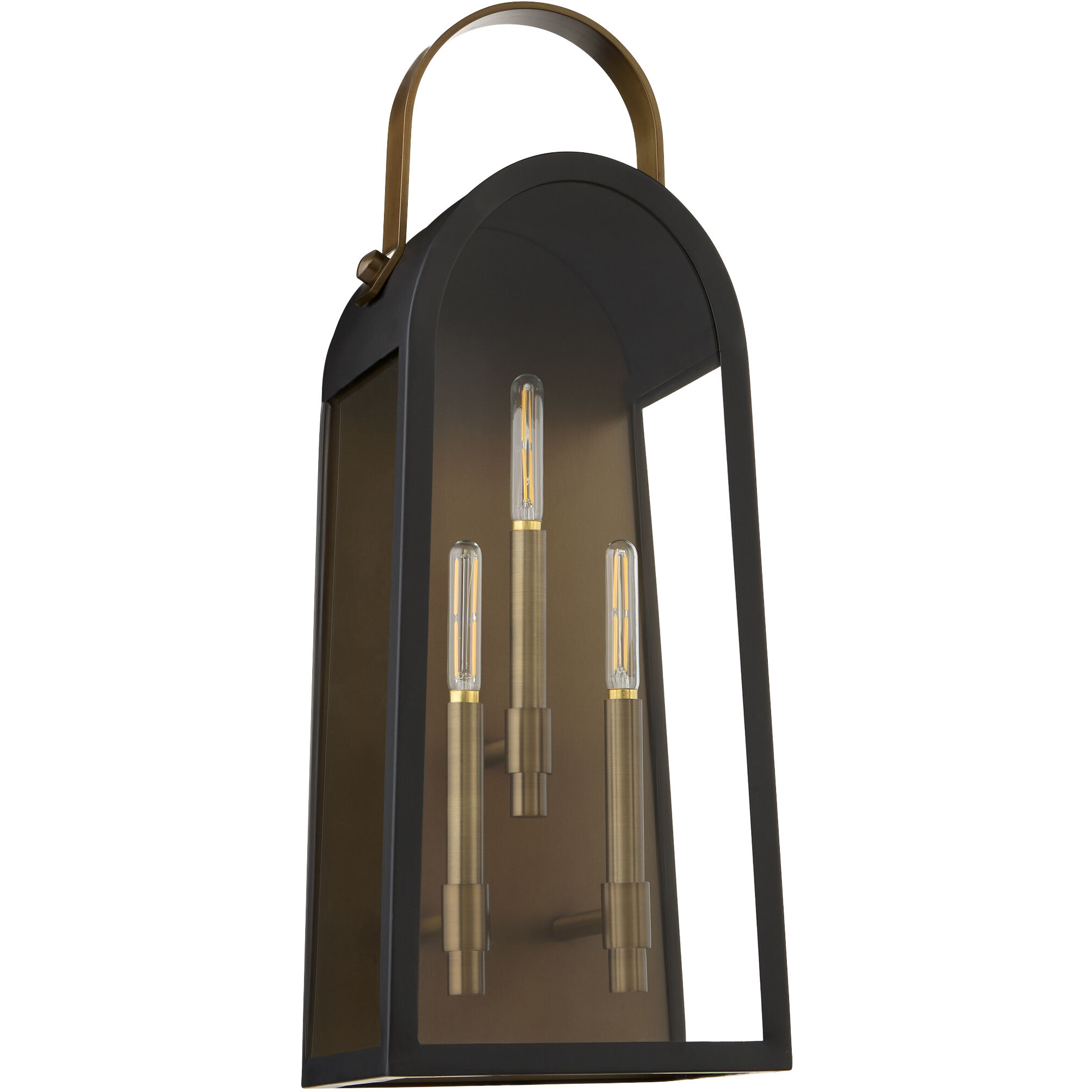 Rossi 3 Light 9.25 inch Outdoor Wall Light
