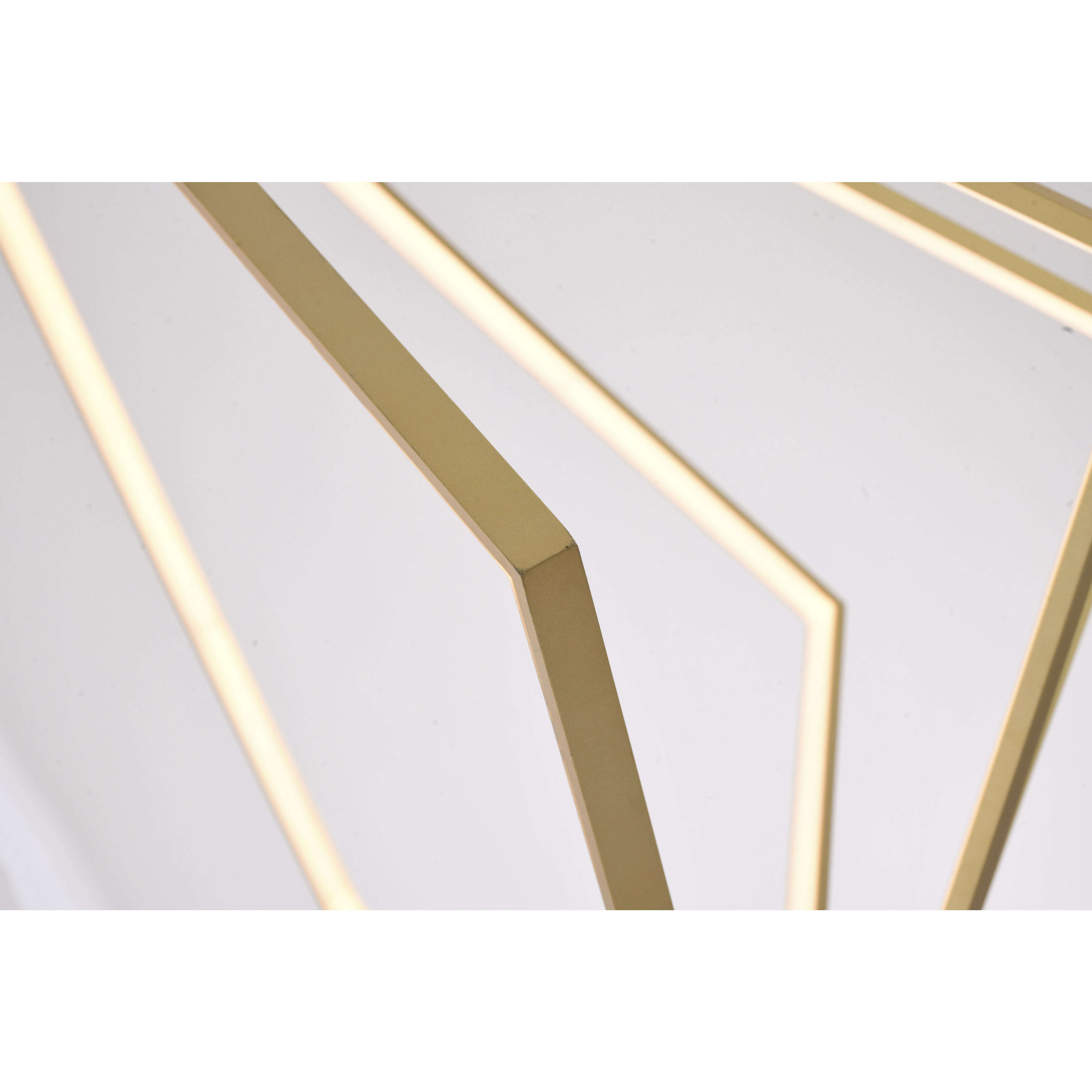 Canada LED 24.5 inch Gold Chandelier Ceiling Light