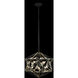 Marcia 8 Light 24 inch Matte Black and French Gold Pendant Ceiling Light