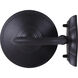 Madison 1 Light 13 inch Black Outdoor Downlight