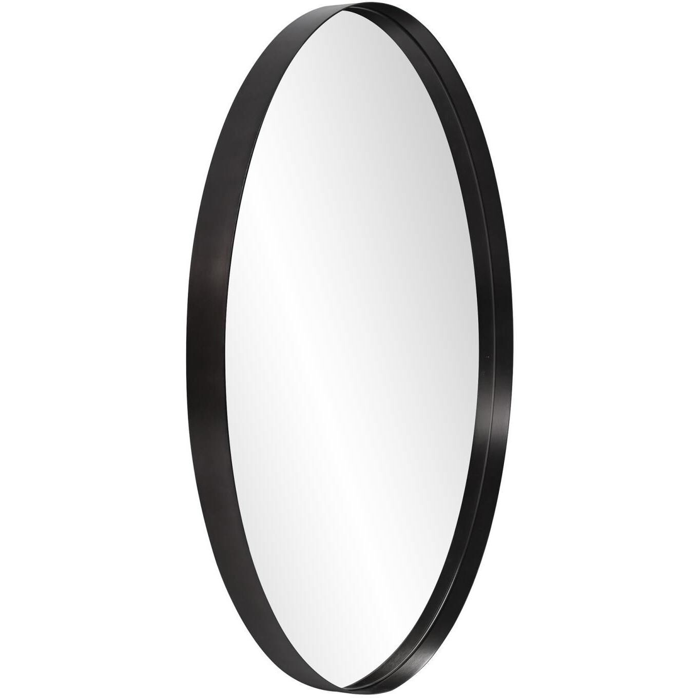 Steele 36 X 36 inch Black Mirror