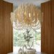 Kaia 6 Light 39 inch White Chandelier Ceiling Light