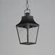 Storybook 1 Light 9.5 inch Black Outdoor Pendant