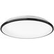 Brook LED 13.13 inch Black Flush Mount Ceiling Light