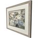 Mountainside Village Gray and Beige and Brown and White Framed Art