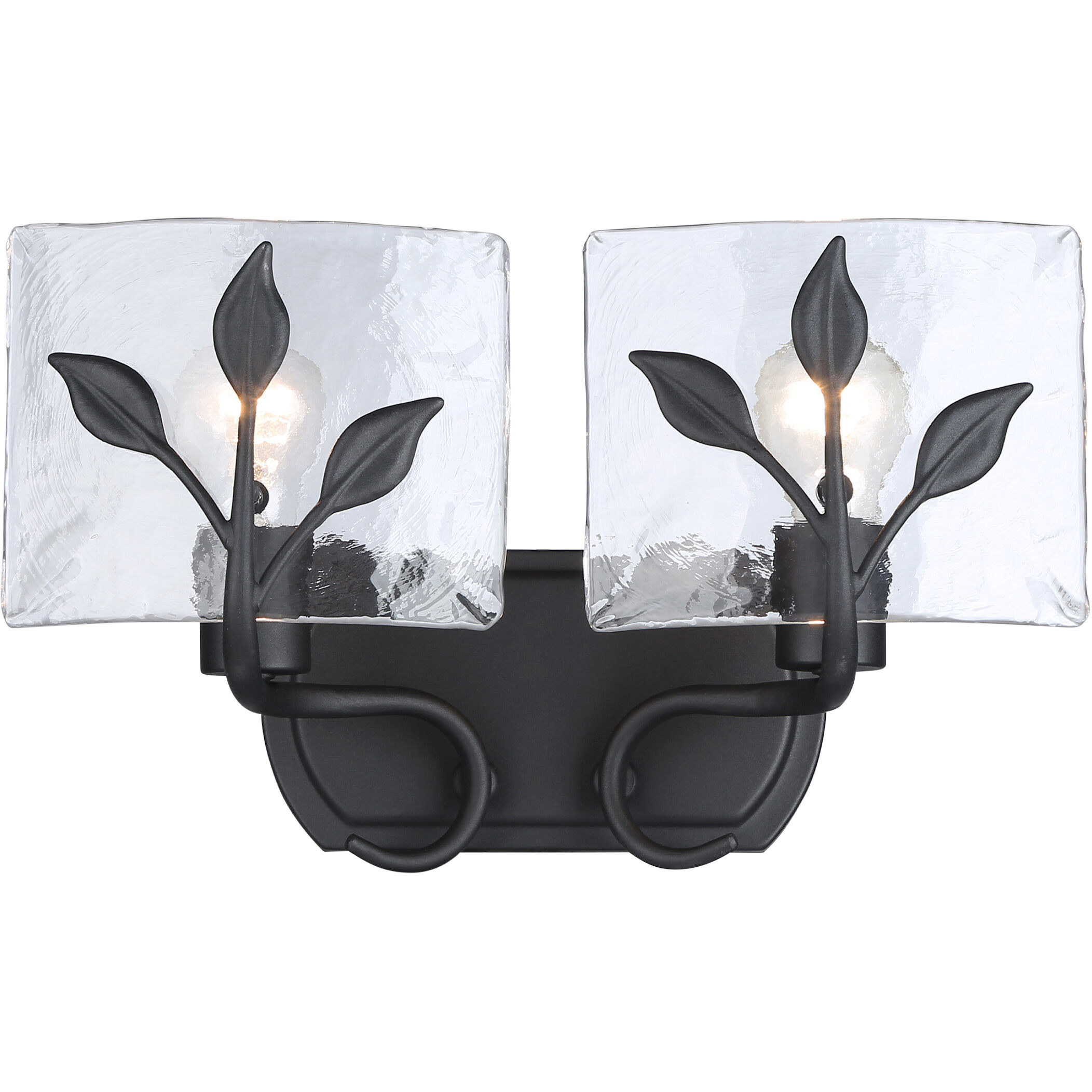 Calla Vanity Wall Light in White Gold