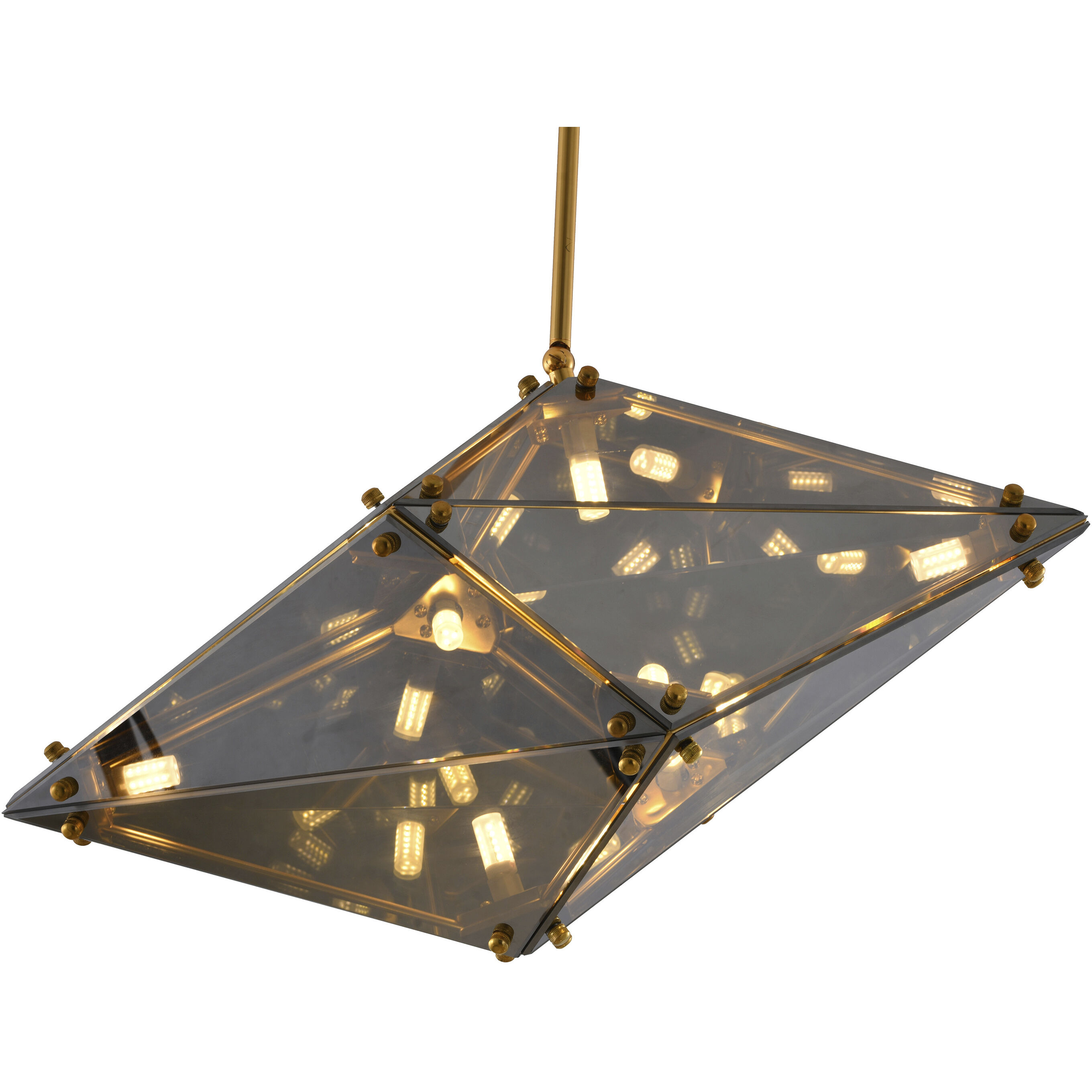 Canada 9 Light 11.8 inch Gold Chandelier Ceiling Light