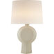 AERIN Nicolae 34.25 inch 100 watt Volcanic Ivory Table Lamp Portable Light, Large