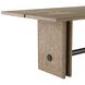 Dominic 91 X 30 inch Willow and Aged Bronze Outdoor Dining Table
