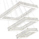 Florence LED 21 inch Chrome Chandelier Ceiling Light