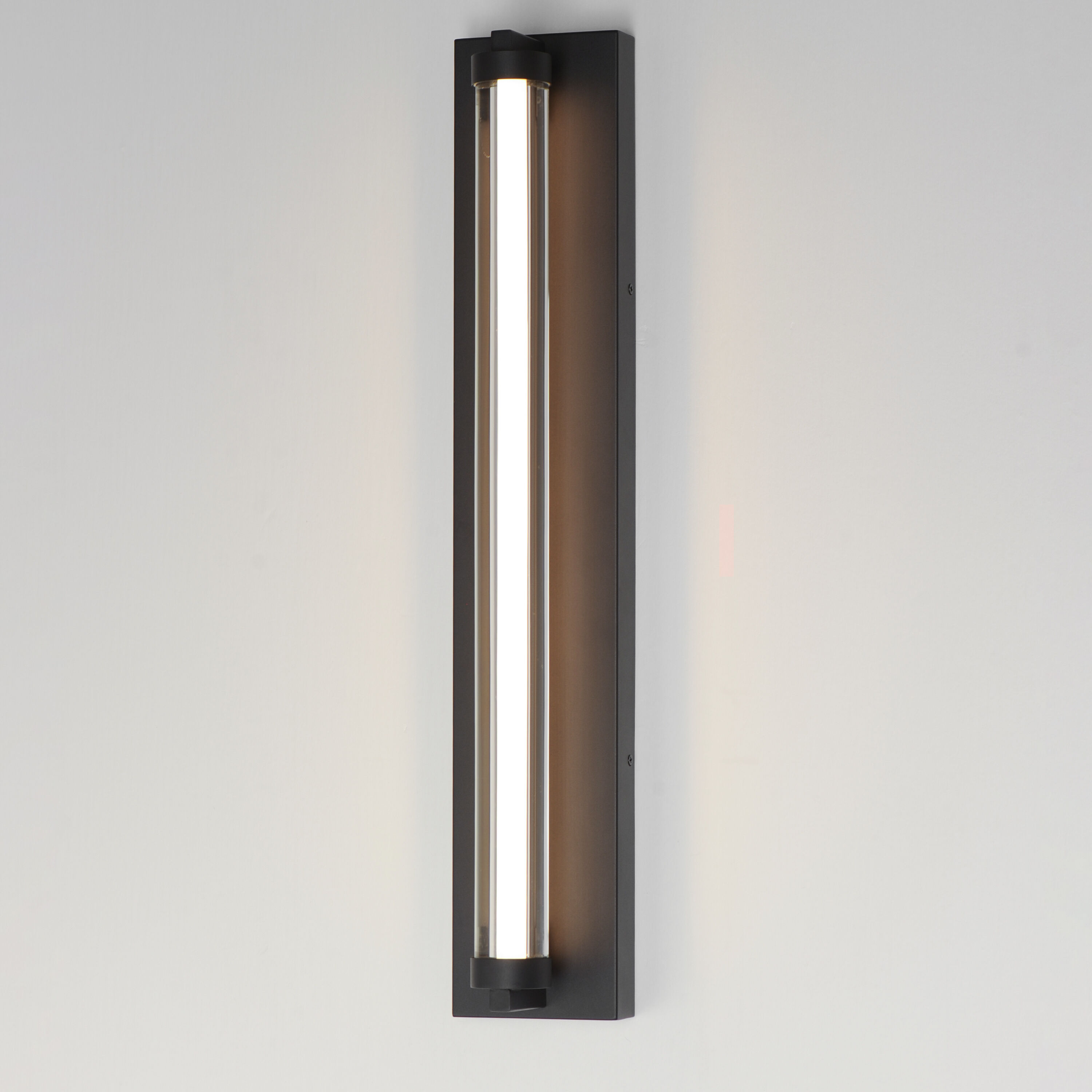 Fuse LED 4.75 inch Black and Gold Outdoor Wall Mount