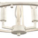 Joanie 3 Light 13 inch Antique White Semi Flush Mount Ceiling Light