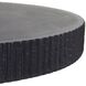 Boyden 22 inch Black Outdoor End Table