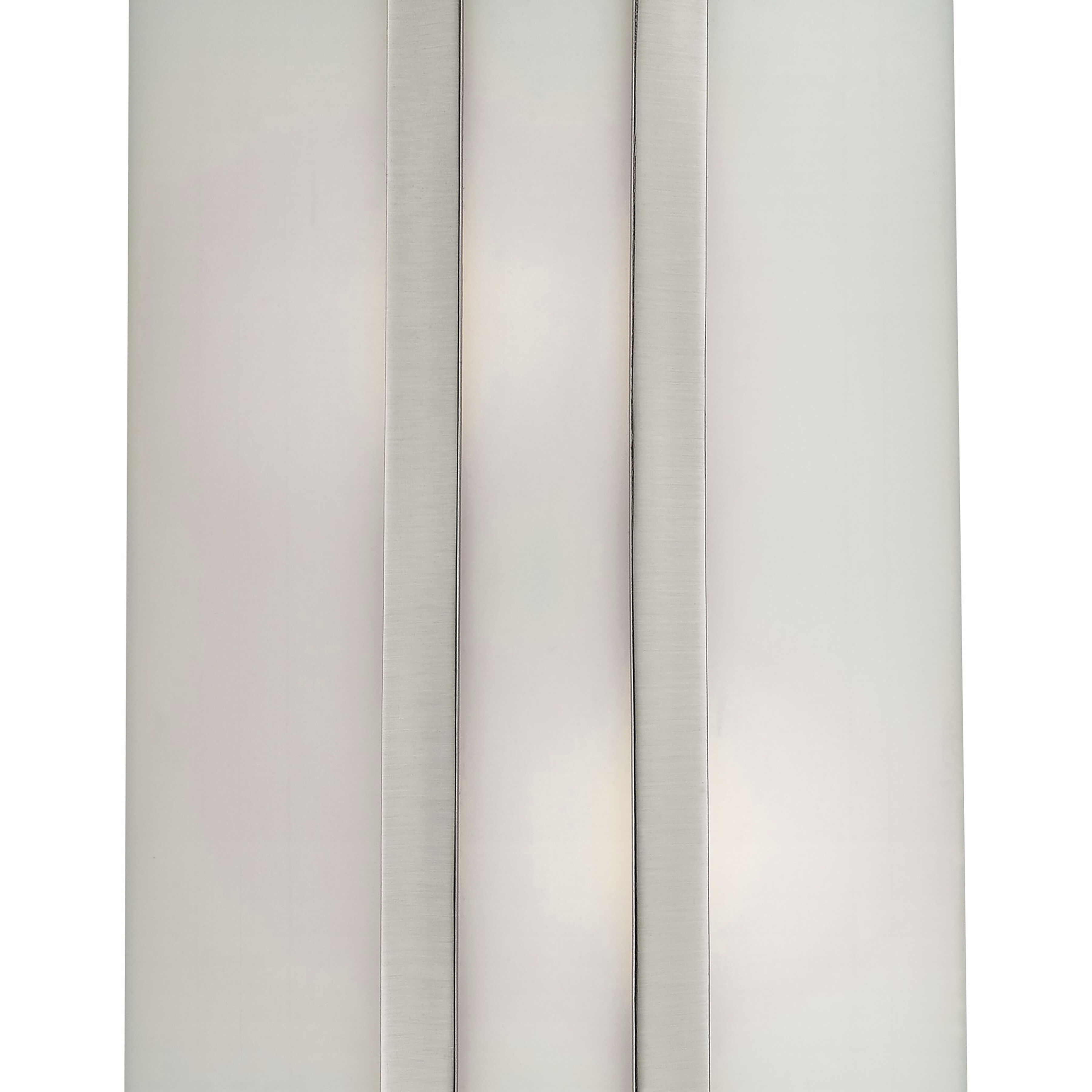 Zenith 2 Light 8 inch Brushed Nickel ADA Sconce Wall Light