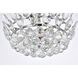 Emilia 3 Light 16 inch Chrome Pendant Ceiling Light