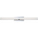 Vogue LED 39 inch Chrome Bath Vanity & Wall Light in 3000K, 39in.