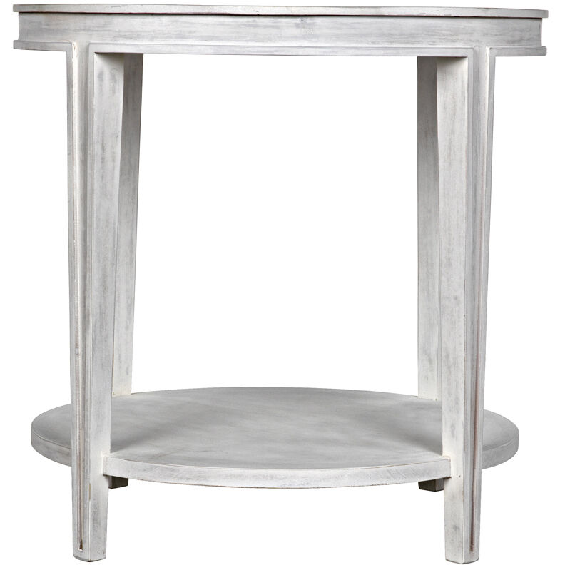 Imperial 26 X 26 inch White Wash Side Table