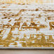 Sibel 130 X 94 inch Gold Rug in 8 x 11