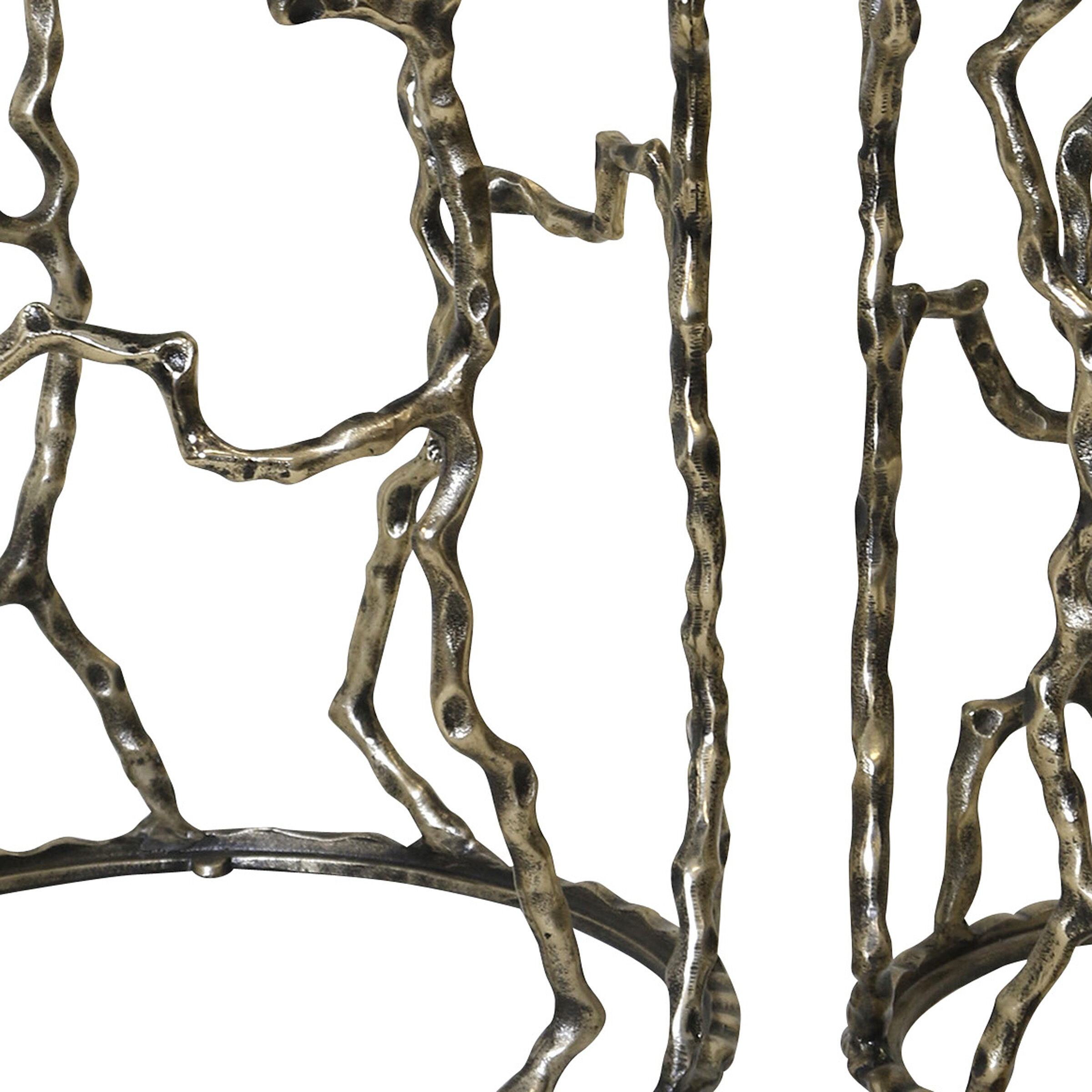 Branchwork Silver Accent Table Set