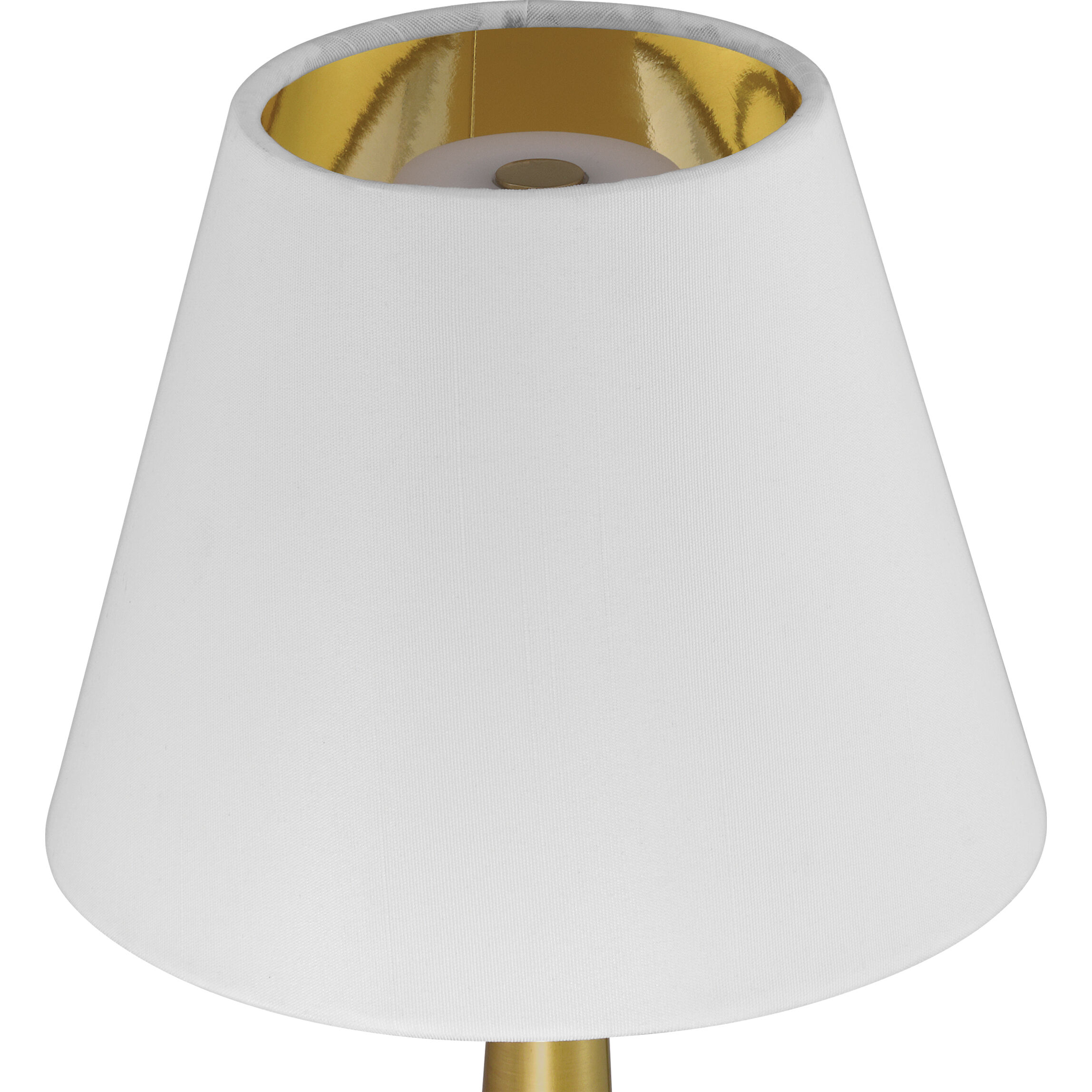 Saunter 15 inch 2.8 watt Brass Cordless Table Lamp Portable Light