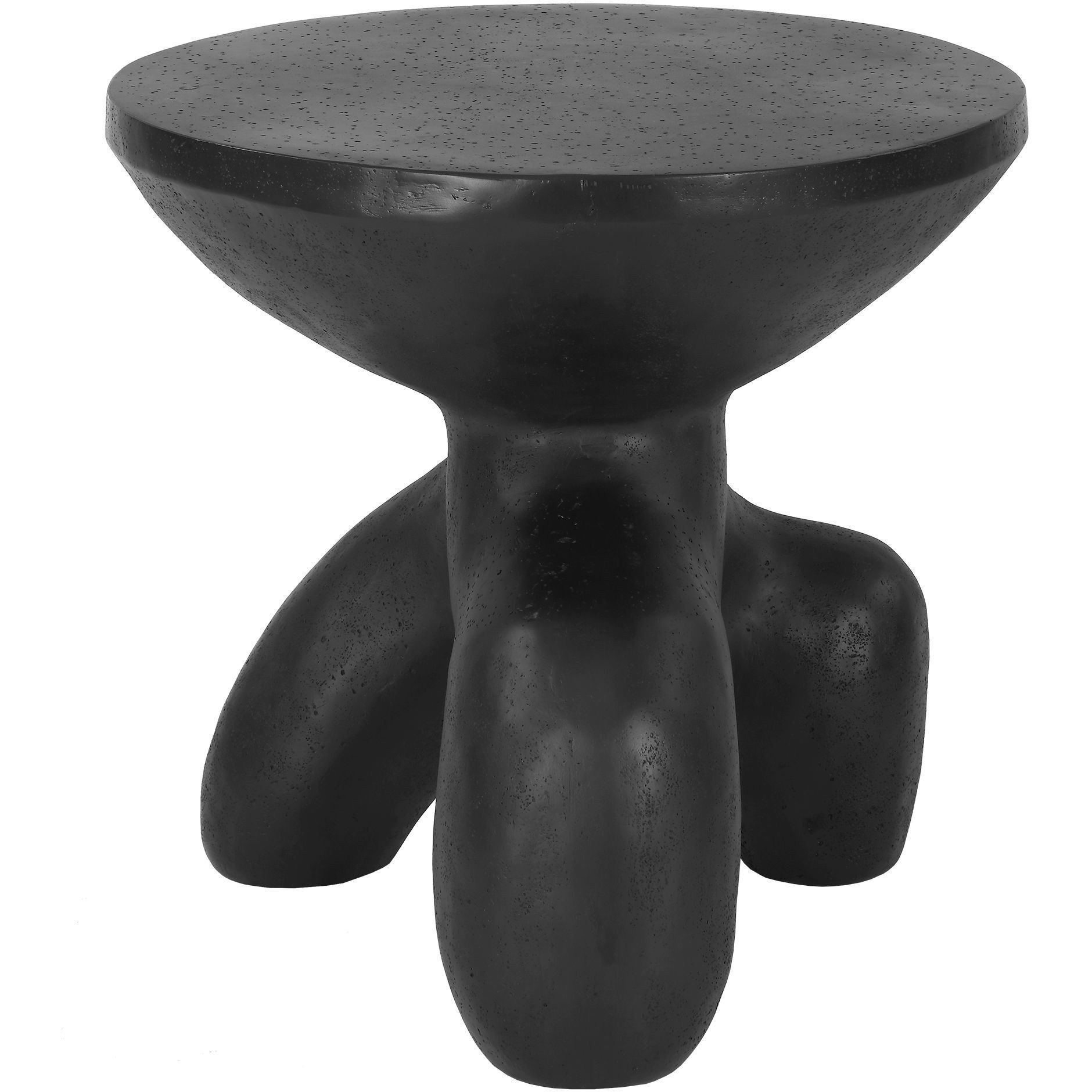 Veta 20.25 X 20 inch Black Indoor-Outdoor Accent Table
