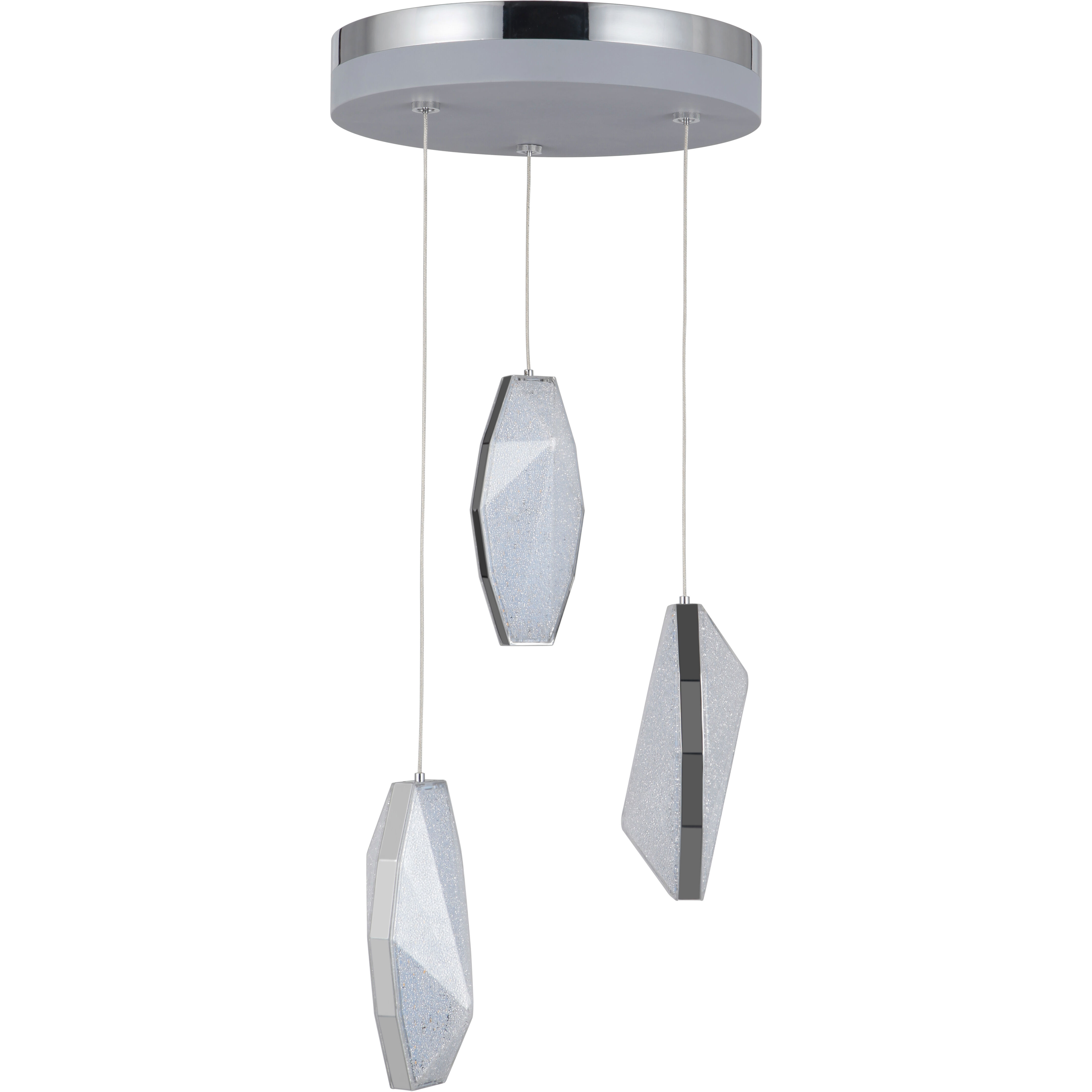 Hue LED 11 inch Chrome Mini Pendant Ceiling Light