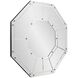 Octet 51 X 51 inch Silver Glass Mirror