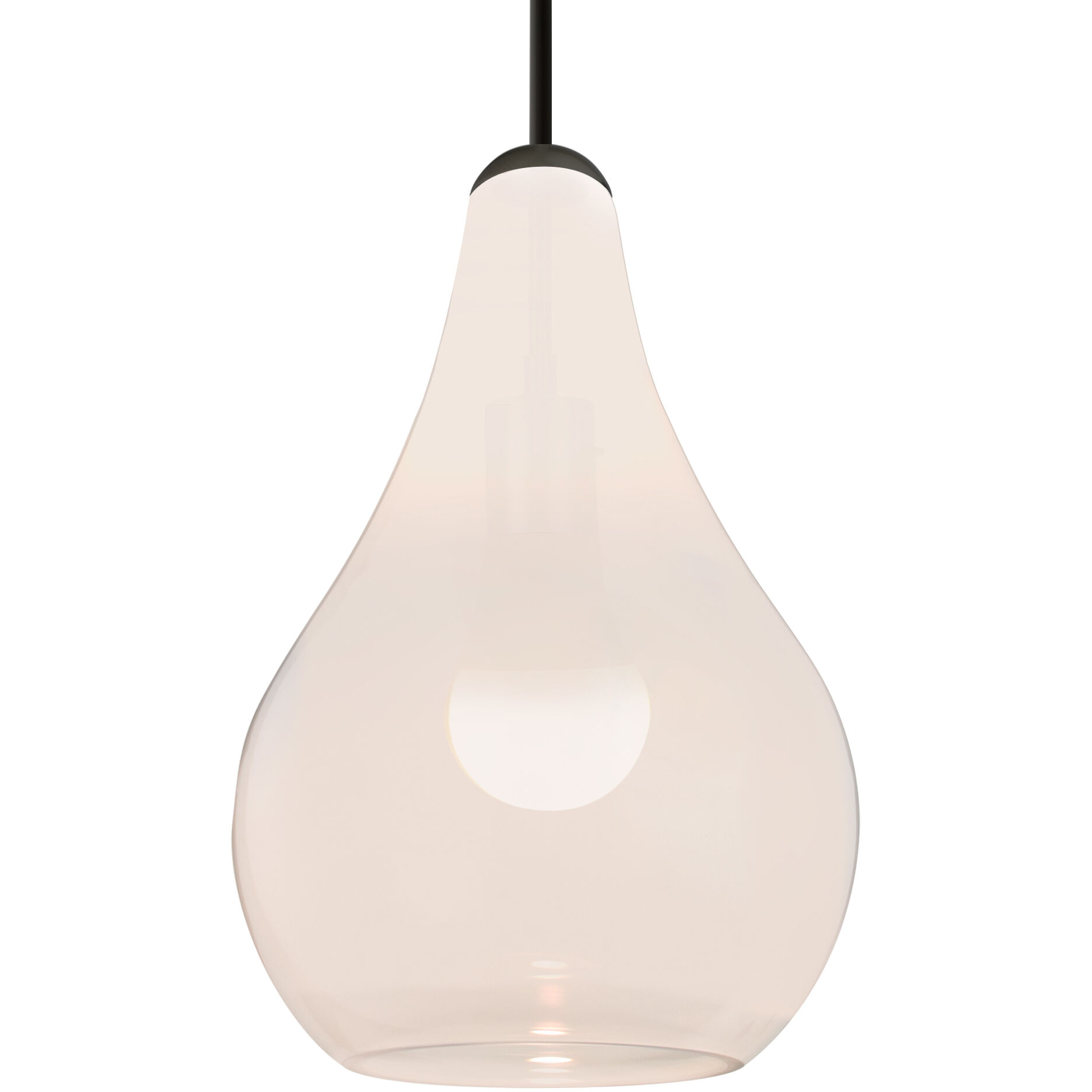 Leon LED Black Cord Pendant Ceiling Light