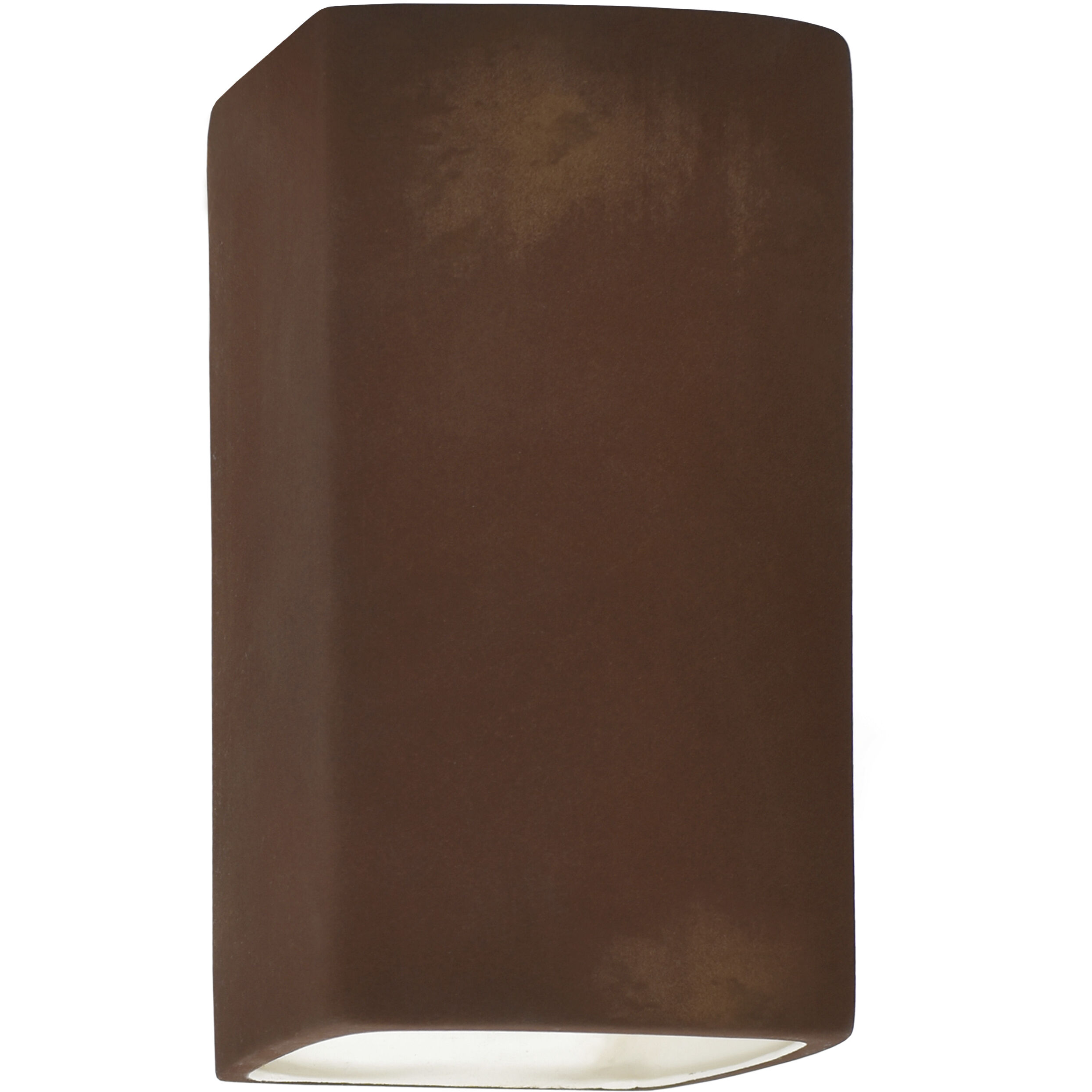 Ambiance 1 Light 9.5 inch Real Rust Outdoor Wall Sconce, Small
