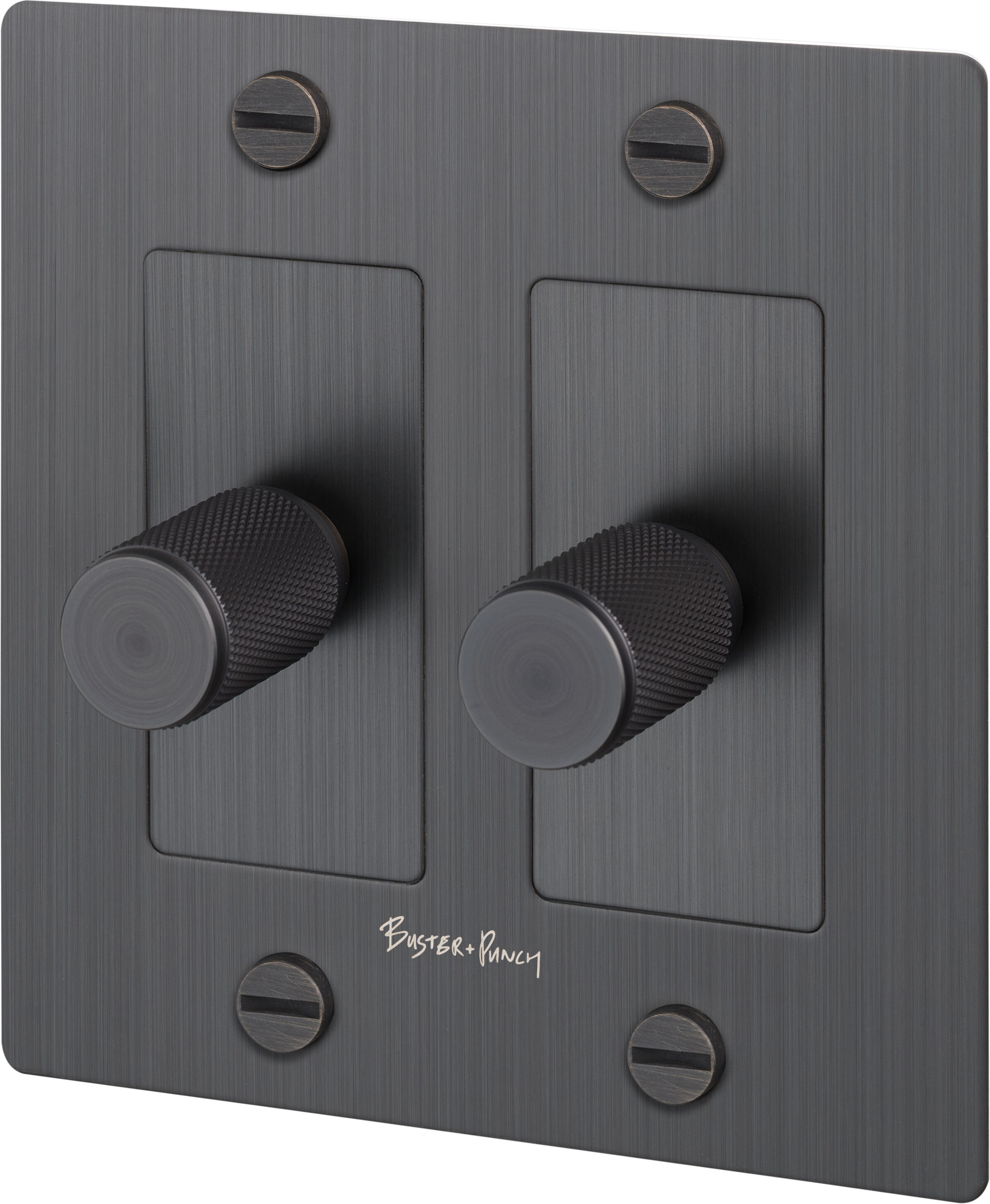 2G 100-120 Smoked Bronze Dimmer Switch, LED