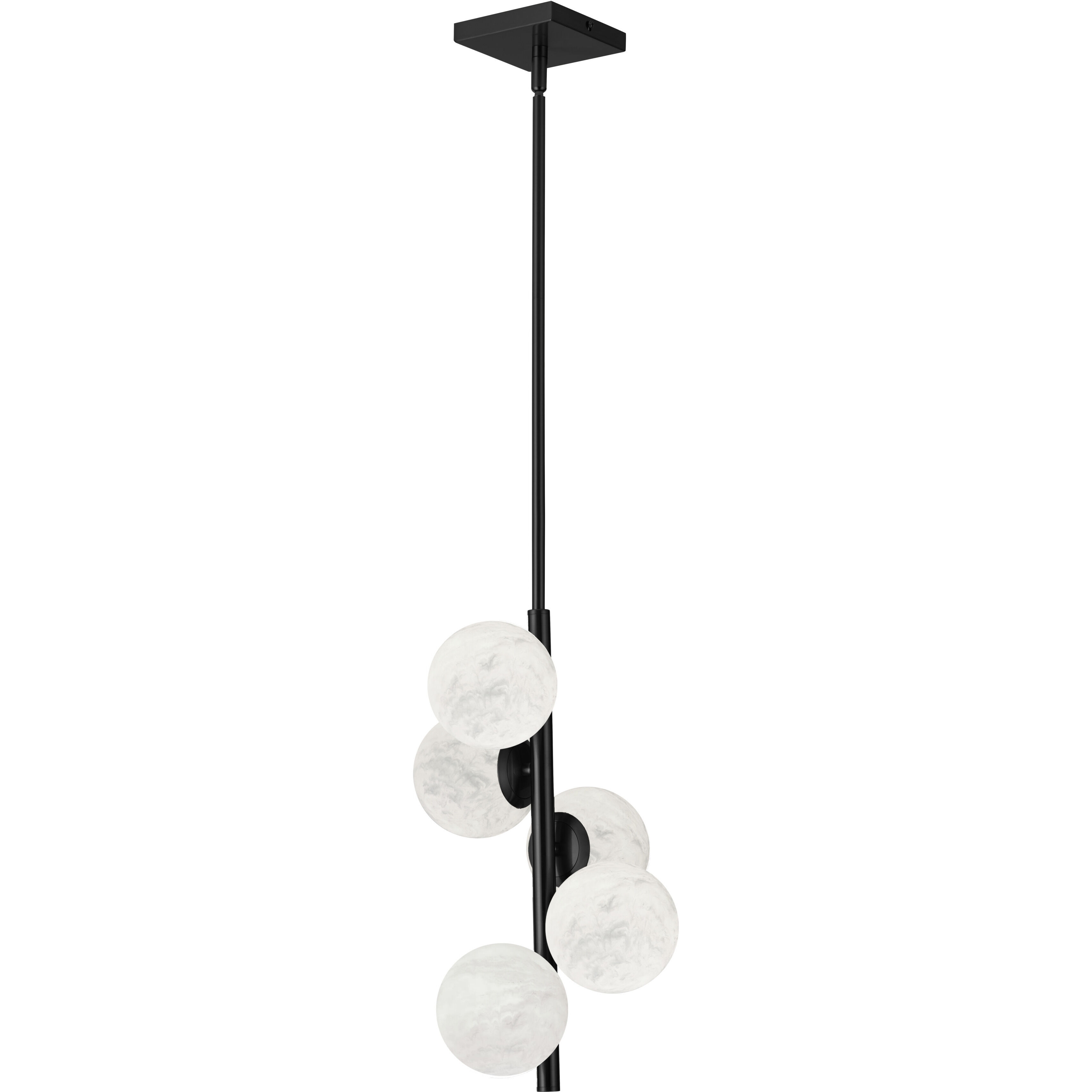 Giovanna LED 10.5 inch Matte Black Pendant Ceiling Light