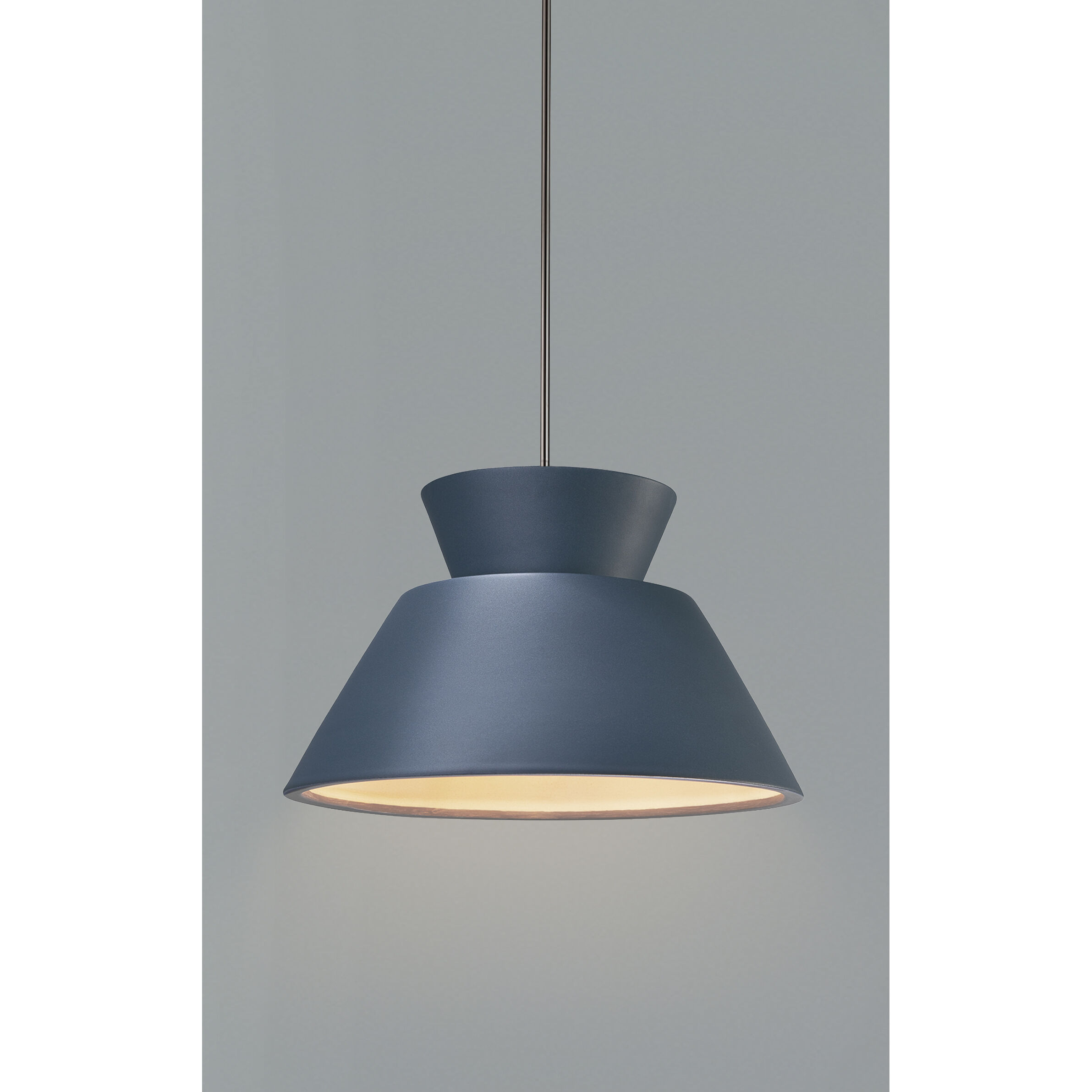 Radiance Collection - Trapezoid LED 14 inch Midnight Sky Pendant Ceiling Light, Form+Finish+Function