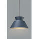 Radiance Collection - Trapezoid LED 14 inch Midnight Sky Pendant Ceiling Light, Form+Finish+Function