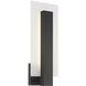 Carta LED 17.75 inch Black Outdoor Wall Sconce
