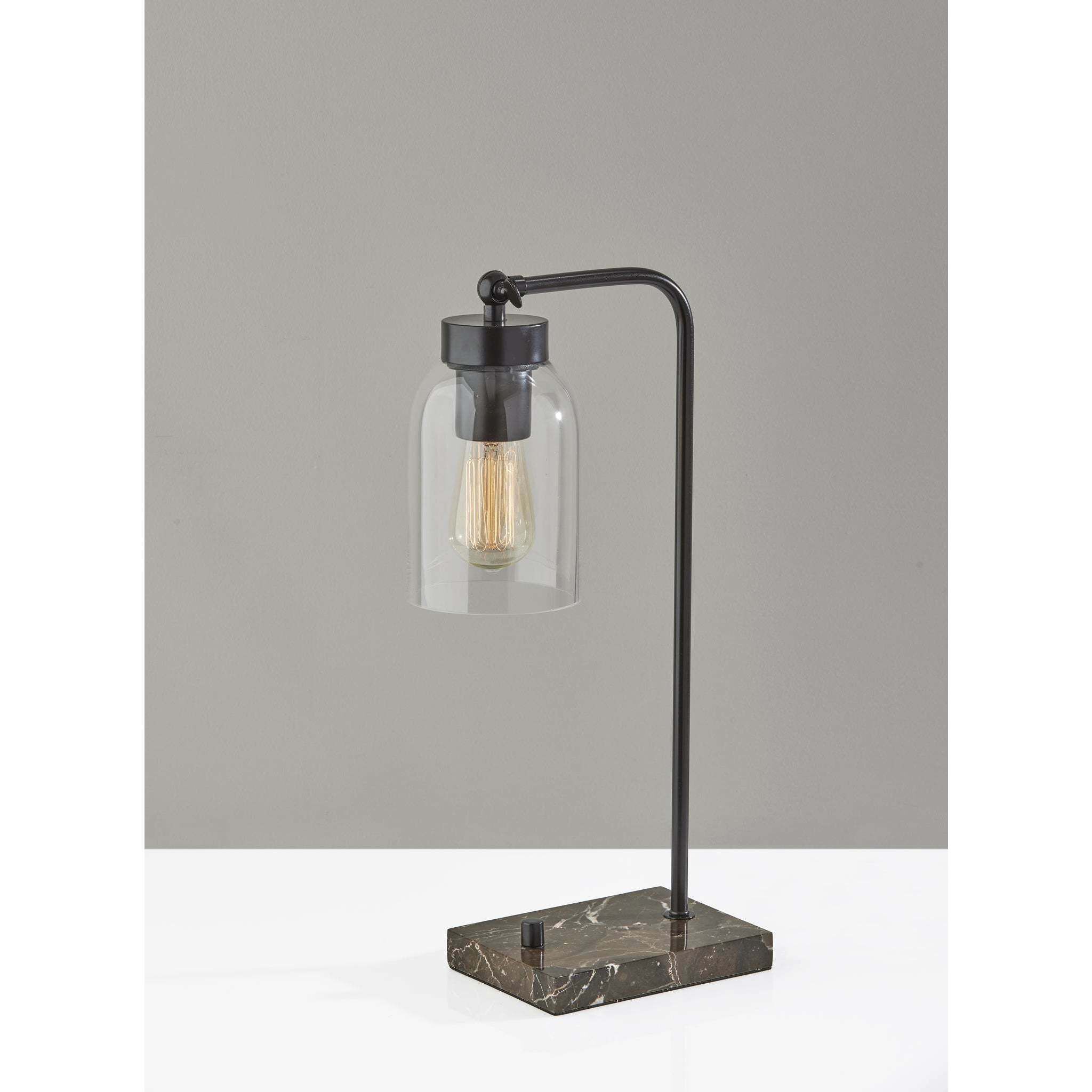 Bristol 19 inch 40 watt Black Desk Lamp Portable Light