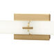 Tube LED 39.75 inch Honey Gold Wall Sconce Wall Light