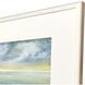 Marine Mist Blue and Green and White and Turquoise Framed Art