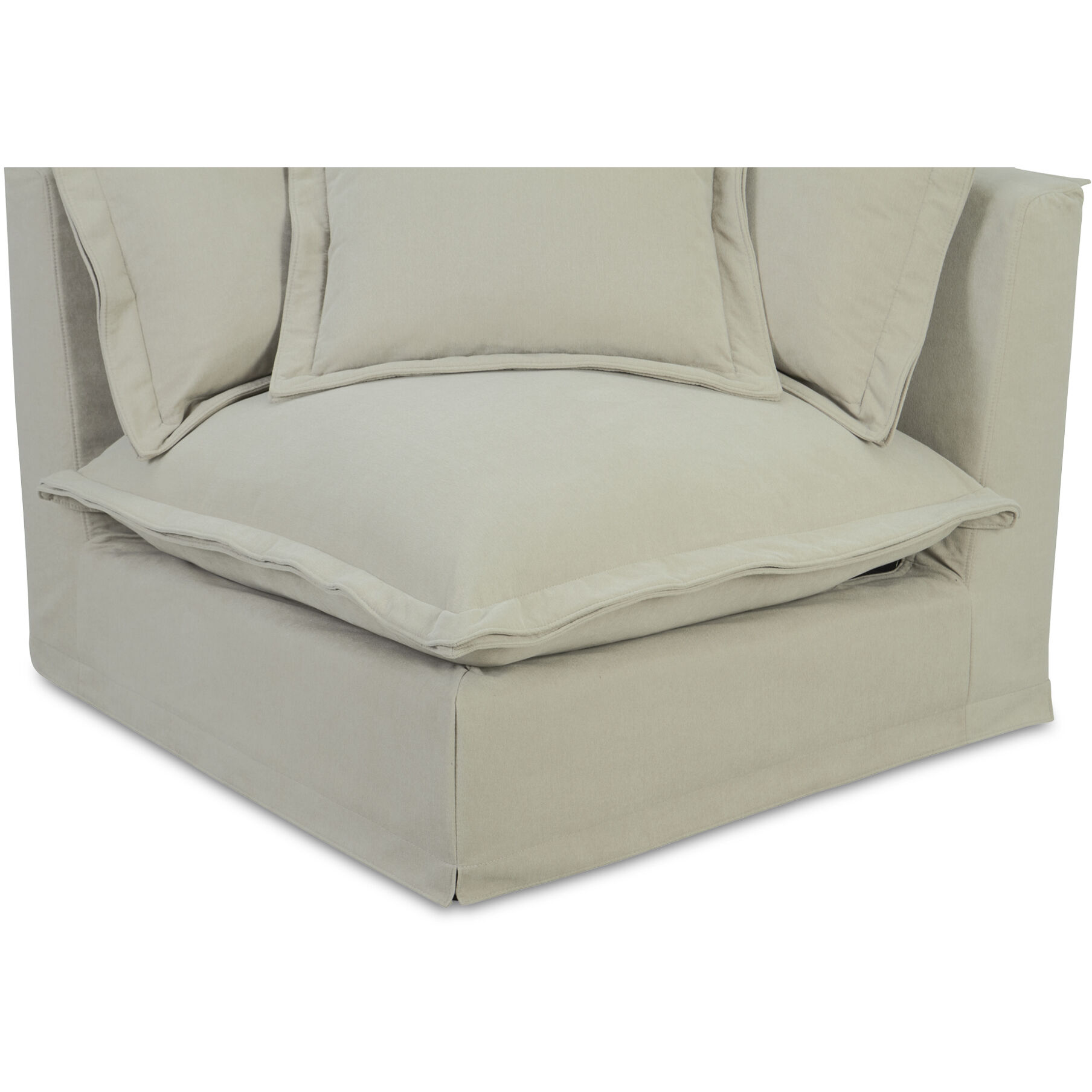 Olivia Beige Corner Chair