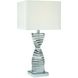 Portables 30.25 inch 9.00 watt Chrome Table Lamp Portable Light