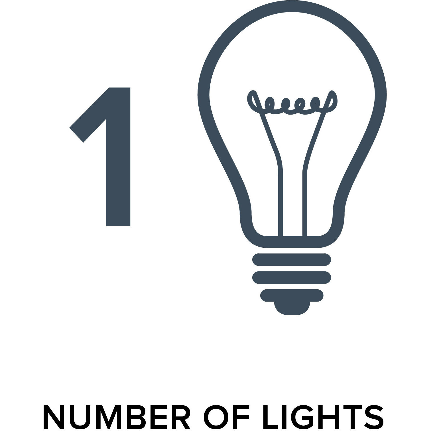 Edgehill LED 18 inch Black Outdoor Wall Sconce